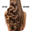 BLINKEEN Heatless Curling Scrunchie for Long Hair, Soft Sleep Tie (Light Gray) view 2