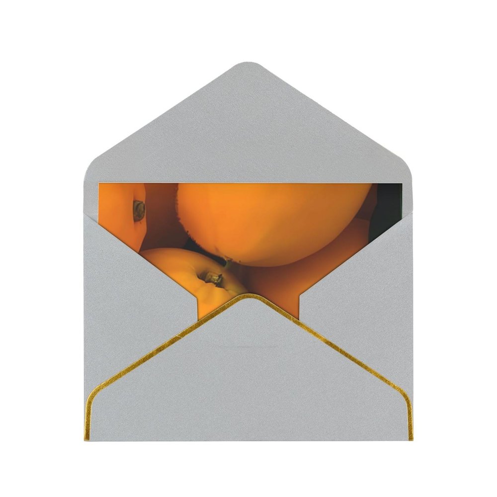 Fresh Mangoes Thank-You Cards with Envelopes, 4.5 x 6 in, for Weddings, Parties, and Welcoming a New Baby