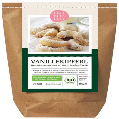 Organic Vanilla Crescent Cookie Mix | Vegan