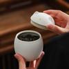 EdirFtra Mini Ceramic Urn, Pet Memorial Urn, 7.4 × 7.5 cm view 4