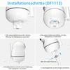 HOLACA Baby Monitor Mount for HelloBaby HB40/HB65/HB66/HB6339/HB6336/HB6351/HB6550 and Blemil BL9046/BL9052/BL9064, for Cameras with 1/4-Inch Thread view 4