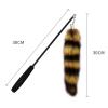 ELMAIN Cat Feather Teaser Wand with Bell and Replaceable Fox Tail – Product B view 2