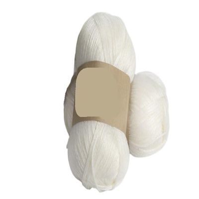 100 g/Skein, 325 m Knitting and Crochet Yarn, White