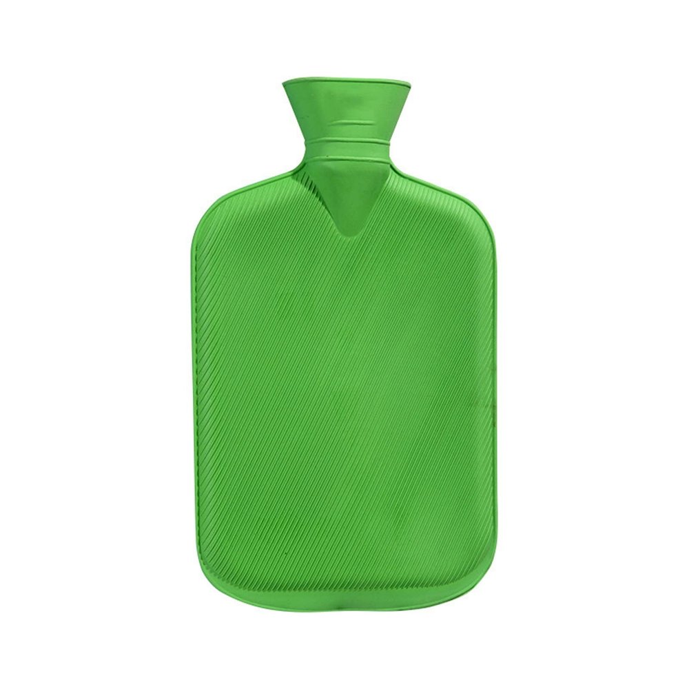 Green Portable Hot Water Bottle – Simple and Stylish Rubber Accessory