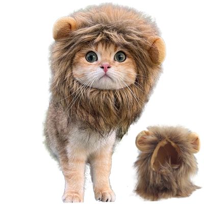 XJKLBYQ Lion Mane Costume for Cats
