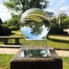 NIBHZ K9 Crystal Ball for Lens, Glass Ball for Photo Effects with Stand, Photography Accessory, Prop and Decoration, 20 cm view 2