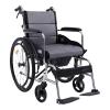 EYPKPL Foldable Transit Wheelchair with Handbrakes and Adjustable Backrest view 1