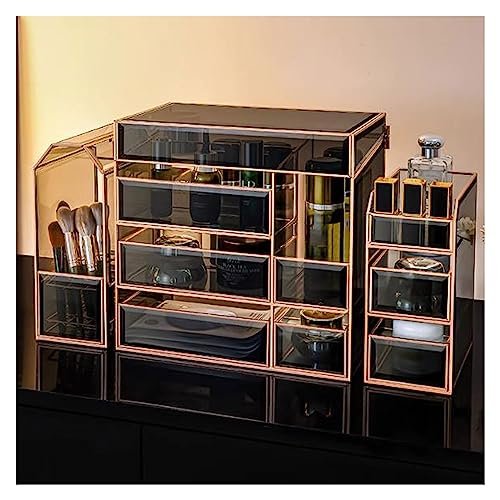 BITACS Makeup Organizer Box, Large-Capacity Cosmetic Storage Case
