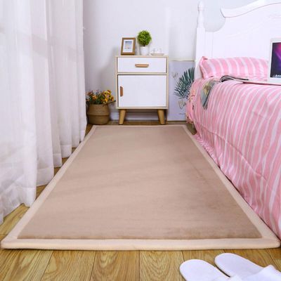 Single Tree Forest 2.5 cm Thick Rug for Kids' Room, Crawling, Yoga and Exercise Mat, Light Brown, 180 × 200 cm