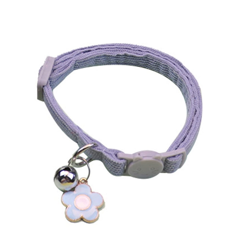 ulafbwur Pet Collar with Floral Ornament