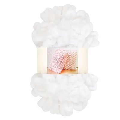 100 g Loop Yarn, Soft Chunky Chenille Yarn, Color 17