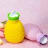 Pineapple-Shaped Silicone Hand Warmer Hot Water Bottle for Winter Heating and Ice Compress (E, Size 1) view 3