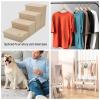 4-Step Folding Indoor Pet Stairs for Dogs with Storage view 4
