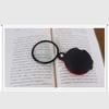 Foldable 10x Handheld Magnifying Glass for Reading, Coins and Jewelry, Black view 2