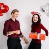 Didiseaon 2-Piece Valentine's Day Red Heart Headband Set view 4