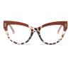 LJCZKA Retro Blue-Light-Blocking Cat-Eye Glasses for Women, Non-Prescription view 4