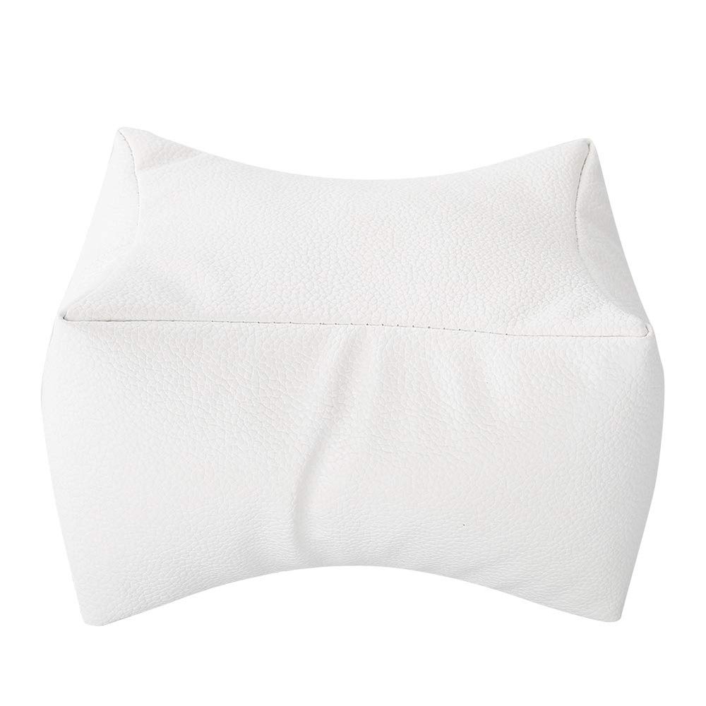 PU Manicure Hand Rest and Footrest Cushion, White