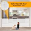 HEXEH 300 cm Retractable Safety Gate for Babies and Pets, Black view 3