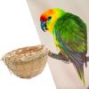Handwoven Bamboo Bird Nest with Hanging Hook view 3