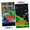 CIYODO 2-Piece Realistic Coral Underwater Plant Aquarium Decorations, Coral Model for Aquarium Landscapes view 4