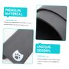 WOONEKY Pet Feeding Mat, Absorbent, Non-Slip, Quick-Drying, Paw Print Design view 2
