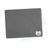 WOONEKY Pet Feeding Mat, Absorbent, Non-Slip, Quick-Drying, Paw Print Design view 3