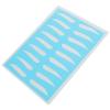 Eyebrow Training Practice Skin, 8 Pairs Silicone for Precise Tracing view 1
