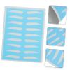 Eyebrow Training Practice Skin, 8 Pairs Silicone for Precise Tracing view 3