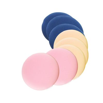 FRCOLOR 8-Piece Makeup Sponge Set for Wet and Dry Use