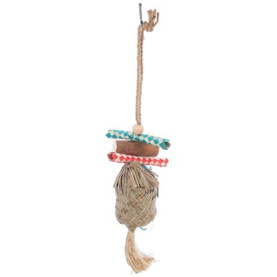 POPETPOP Hanging Chew Toy for Parrots