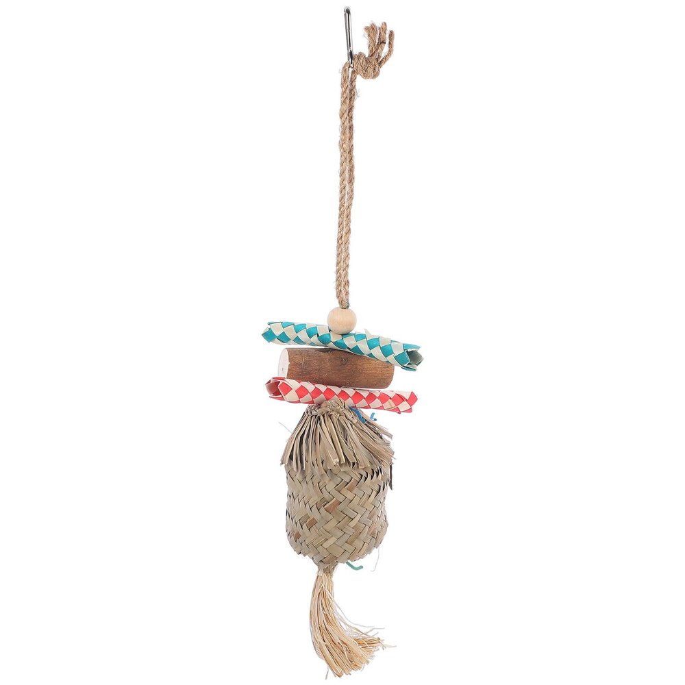 POPETPOP Hanging Chew Toy for Parrots
