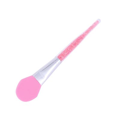 FRCOLOR Silicone Facial Mask Brush with Rhinestone Handle