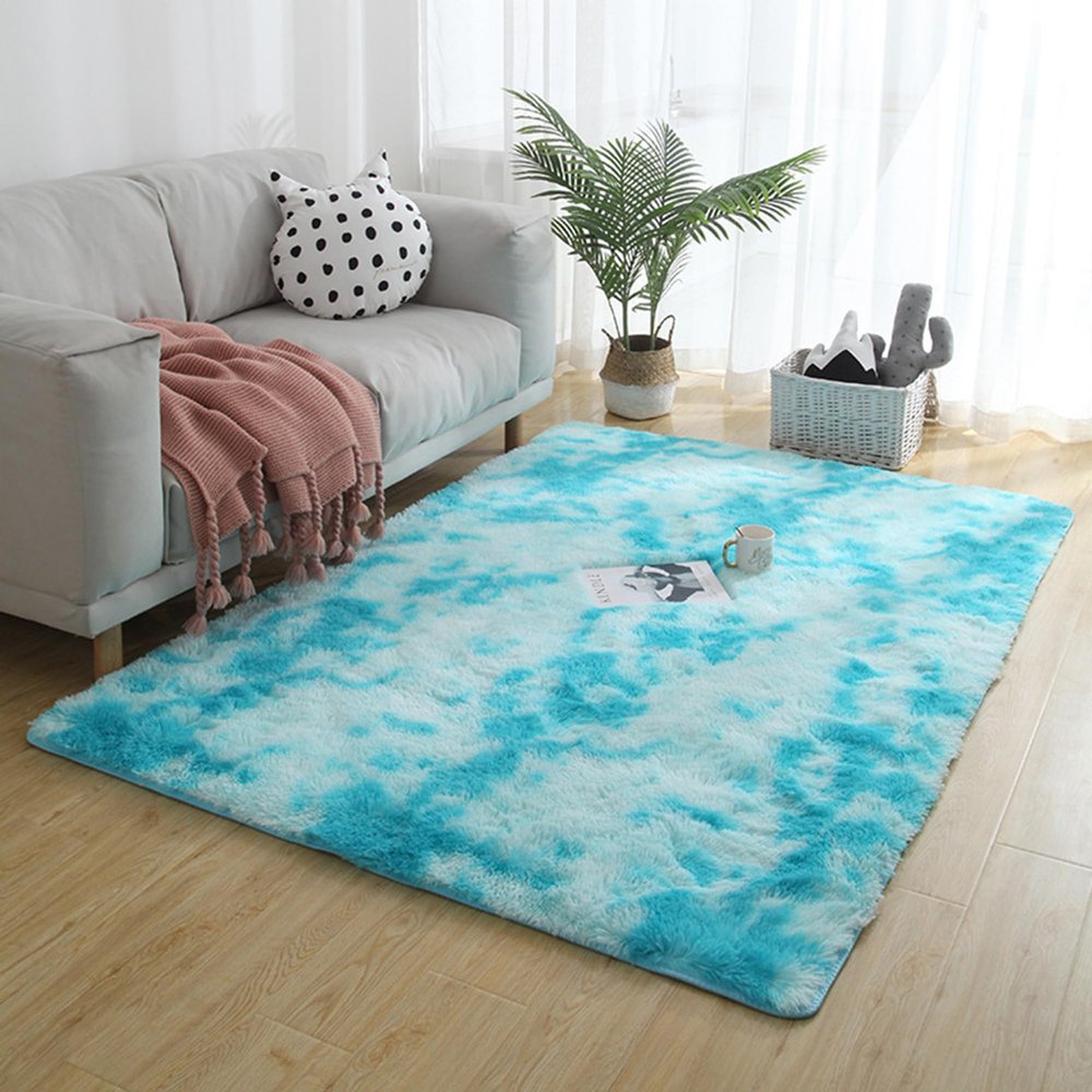 XXIUDEE Non-Slip Plush Rugs for Living Room, Bedroom, Nursery & Play Area