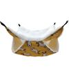 SimidunEUR Hammock/Small Animal Bed Plush Bed for Rats, Hamsters, Chinchillas, and Squirrels, Yellow 4.20 * 20 cm view 1