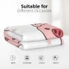 ASEELO 102 x 76 cm Pig Fleece Blanket, Sofa Throw for Bed, Couch and Travel view 2