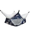 SimidunEUR Hanging Mat/Small Animal Plush Bed for Rats, Hamsters, Chinchillas and Squirrels, Blue, 34 × 34 cm view 1
