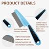 BZKSER Professional Flea Comb for Dogs and Cats - 2 pcs view 3