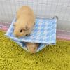 SimidunEUR Hamster Hammock for Chinchillas, Hedgehogs and Guinea Pigs, Blue, 24 × 18 cm view 2