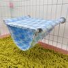SimidunEUR Hamster Hammock for Chinchillas, Hedgehogs and Guinea Pigs, Blue, 24 × 18 cm view 3