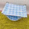 SimidunEUR Hamster Hammock for Chinchillas, Hedgehogs and Guinea Pigs, Blue, 24 × 18 cm view 4