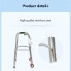 Sturdy Foldable Rollator Walker, Medium (A) view 4