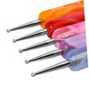 5-Piece Double-Sided Nail Art Pens with Acrylic and Nylon Tips view 4