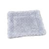 SimidunEUR Small Animal Plush Bed, Warm Fluffy Flannel Fleece Mat for Guinea Pigs, Hamsters, Rabbits, Kittens and Puppies, Gray, 26 × 33 cm view 1