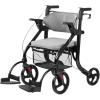 CEEBUS Folding Premium Rollator with Seat, 2-in-1 Walker and Transport Wheelchair view 1