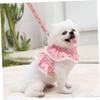 minkissy 1-Piece Creative Cat Costume, Adjustable Floral Lace Cat Vest for Small and Medium Cats view 4