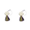 FRCOLOR 2-Piece Hanging Chicken Toy with Mirror view 1