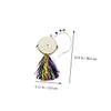 FRCOLOR 2-Piece Hanging Chicken Toy with Mirror view 2