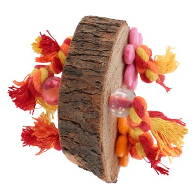 FRCOLOR Parrot Wood Chew Toy