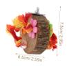 FRCOLOR Parrot Wood Chew Toy view 2