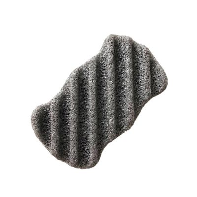 Natural Facial Cleansing Sponge, Black, for Body